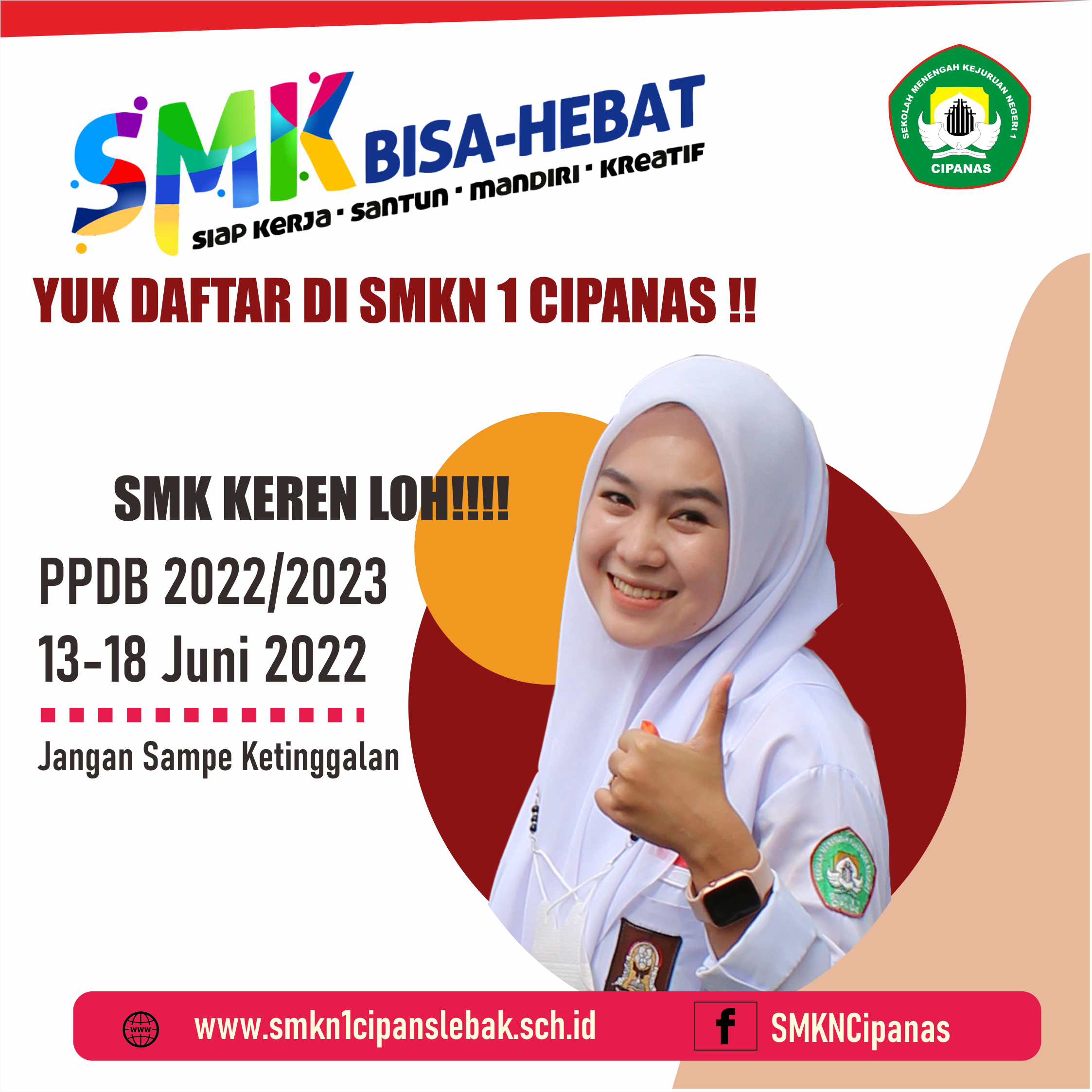 Informasi PPDB SMKn 1 Cipanas 2022/2023
